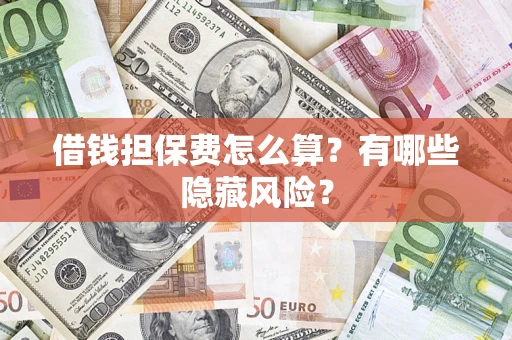 北京借钱担保费怎么算？有哪些隐藏风险？