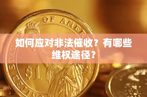 北京如何应对非法催收？有哪些维权途径？