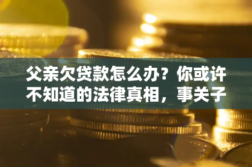 北京父亲欠贷款怎么办？你或许不知道的法律真相，事关子女未来