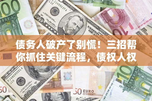 北京债务人破产了别慌！三招帮你抓住关键流程，债权人权益不再缩水