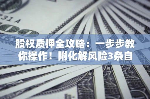 北京股权质押全攻略：一步步教你操作！附化解风险3条自救法则