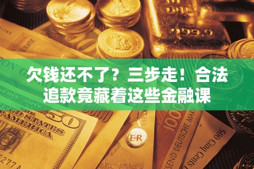 北京欠钱还不了？三步走！合法追款竟藏着这些金融课